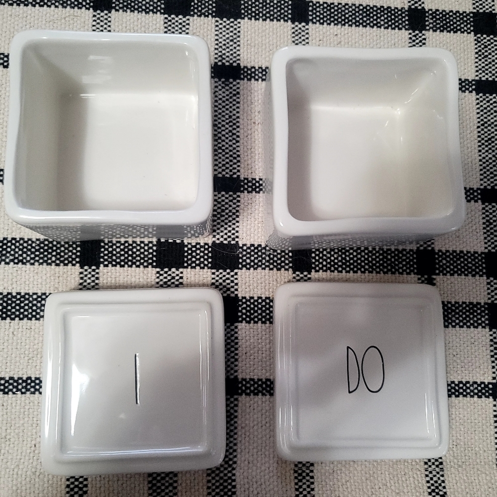 I DO Rae Dunn Jewelry Boxes